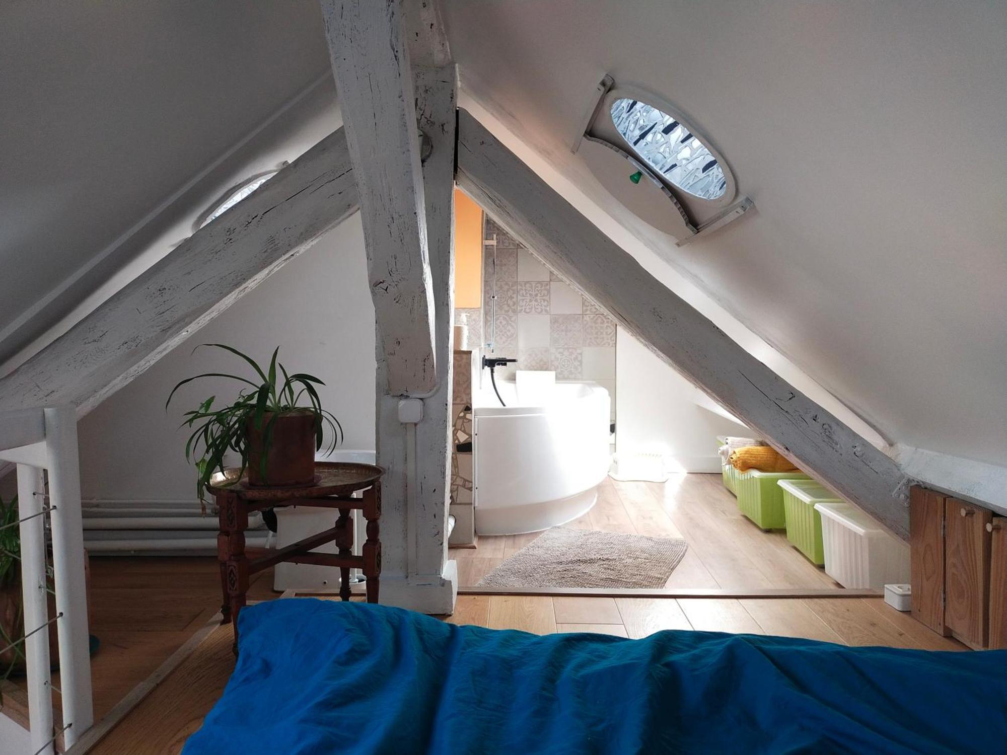 Studio Sous Les Toits Et Mezzanine - 万塞讷 外观 照片